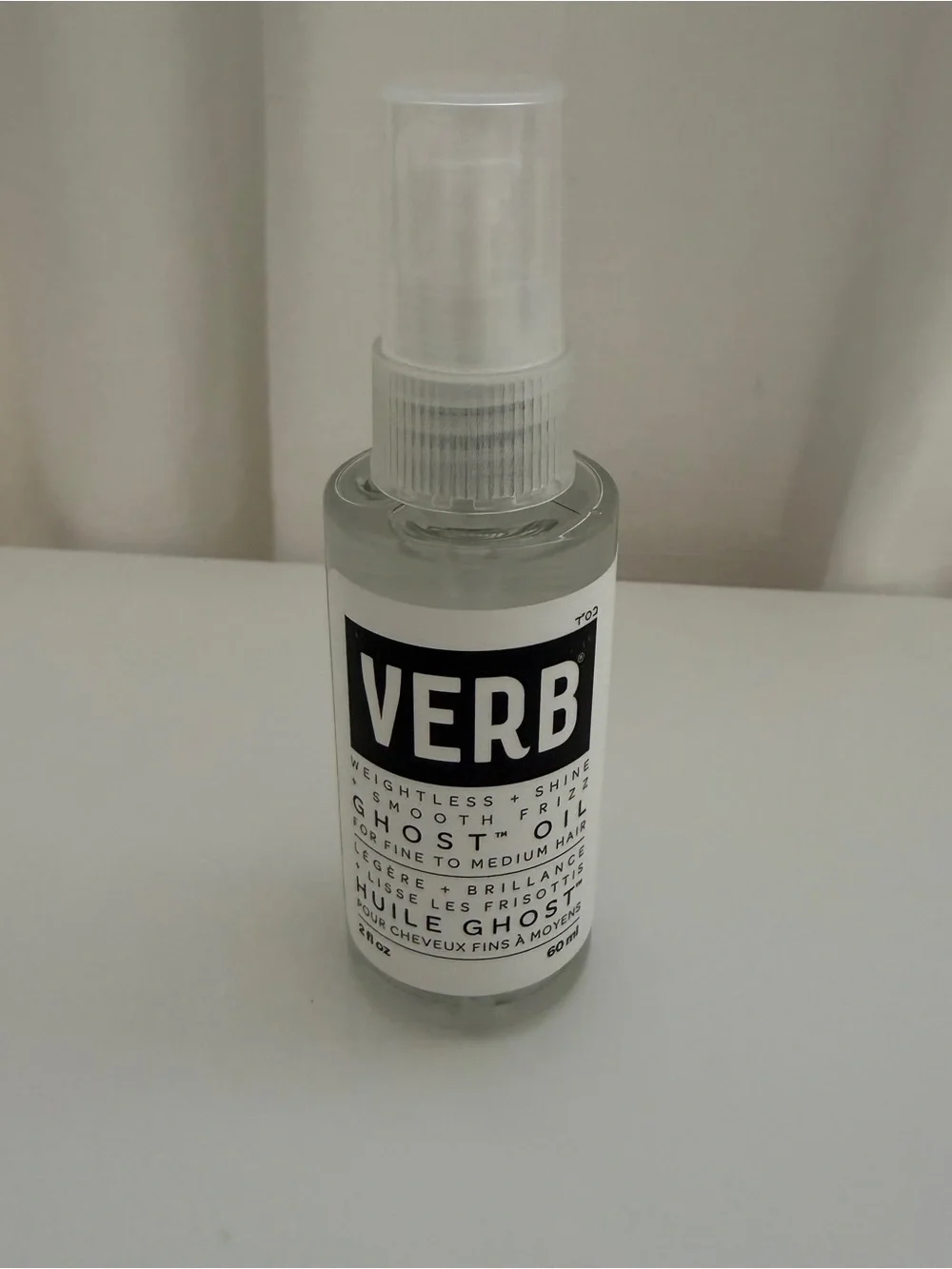 New Verb Ghost Oil Hair Serum Spray - Clear